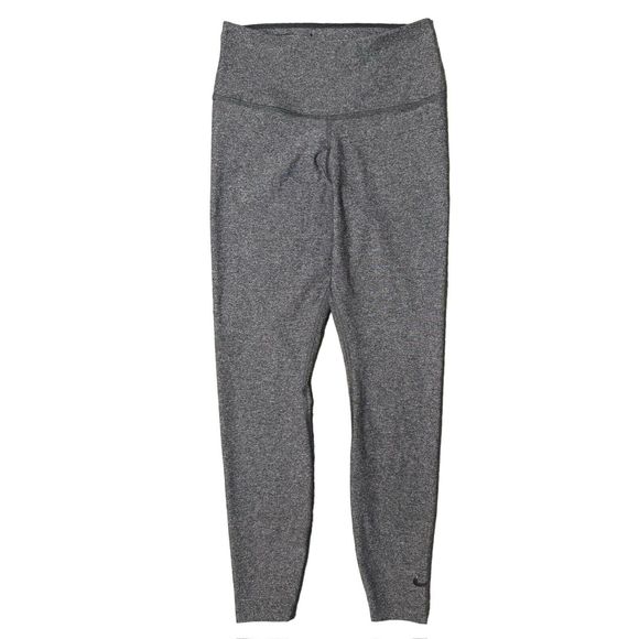 Nike Leggings Women’s Size Small Dri-Fit Grey Stretch - Picture 1 of 9